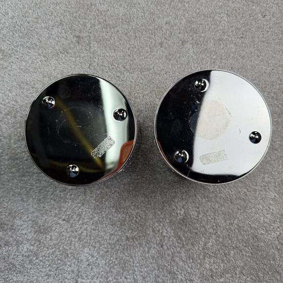 Bath And Body Works Slatkin Snowflakes Silver Christmas Candle Sleeve Holder Lot - Picture 4 of 4